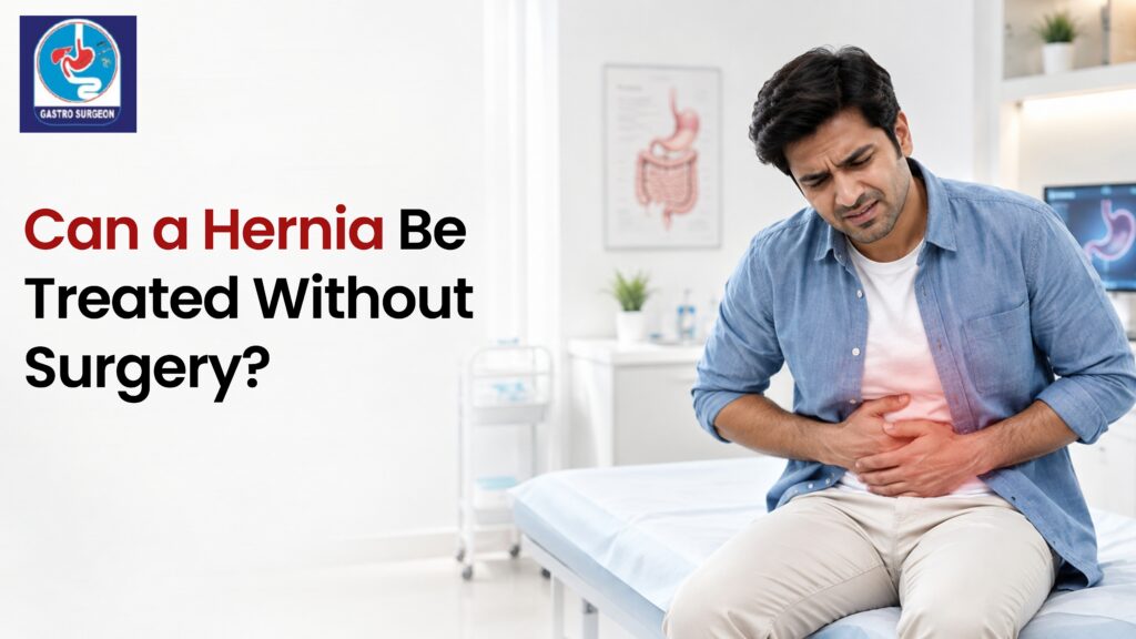 hernia without surgery